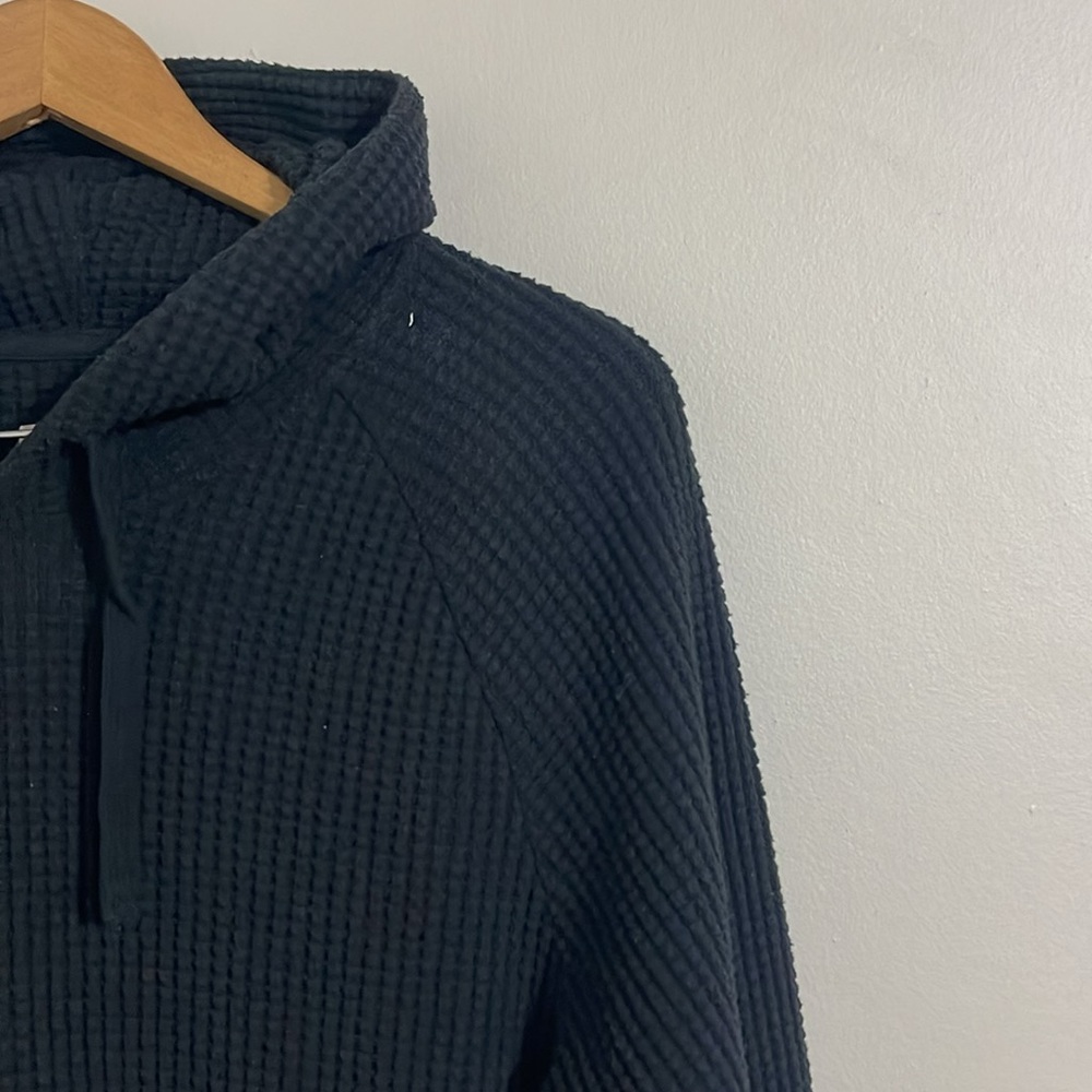 Ugg Men's Huck Thermal Hoodie Black Size medium - Picture 4 of 10
